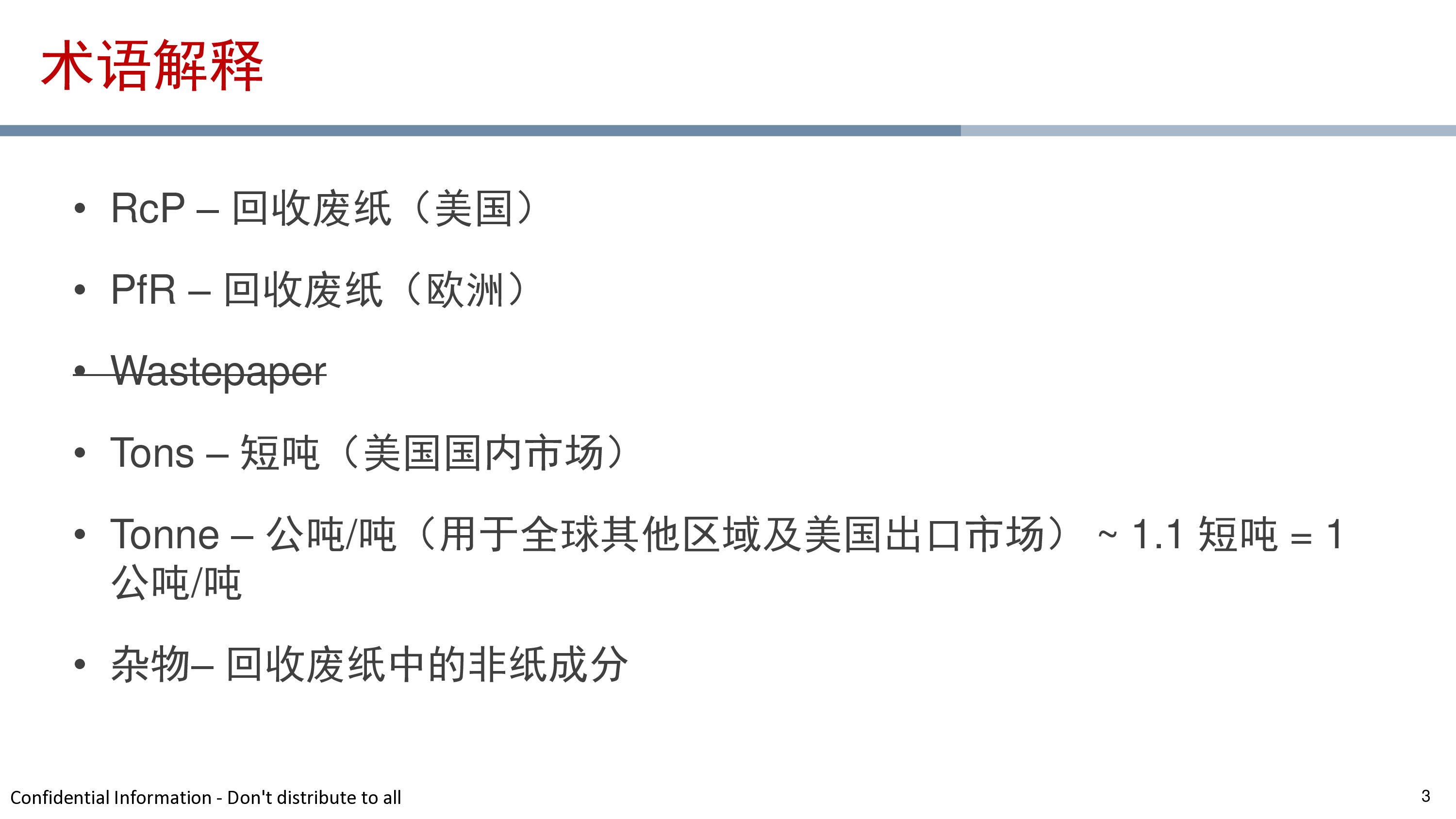 2024年全球废纸市场展望报告